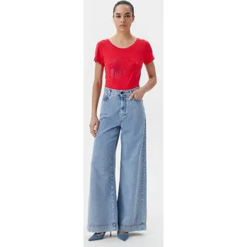 Liu Jo Beachwear T-Shirt VA5157 JS360 Červená Regular Fit S