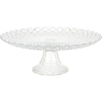 EH Excellent Houseware Skleněný etažér, Ø 28,5 cm