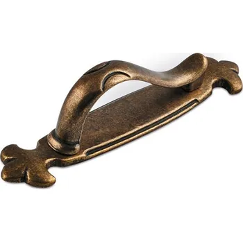 Nábytkové kování Siro úchytka 96 mm starobronz 64 mm