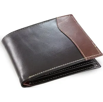 Černohnědá pánská kožená peněženka 513-17261A-60/47