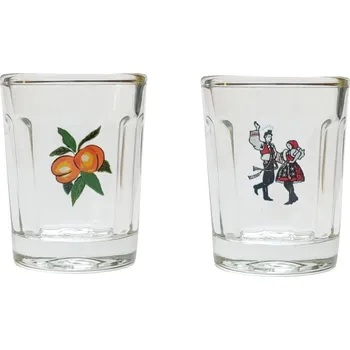 Sklenice Štamprle s potiskem 0,02 l