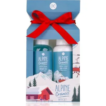 Kosmetická sada Accentra - ALPINE COZINESS koupelový set s mašlí