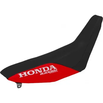 Moto sedlo BLACKBIRD POTAH SEDADLA / HONDA XR 600 '88-'99 LOGO, TRADIČNÍ, ČERNÁ/ČERVENÁ BARVA