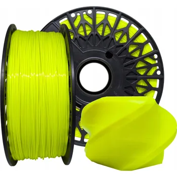 Filament PLA filament ŽLUTÝ FLUO 1,75mm 1kg F3D