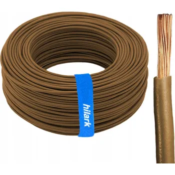 elektrický kabel Instalační kabel 6mm2 H07V-K LgY 1x6mm2 lanko třídy 5 hnědý 100m