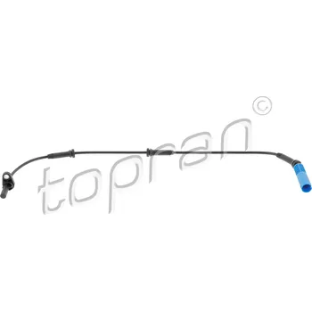 Brzdový systém Snímač, počet otáček kol TOPRAN 501 079