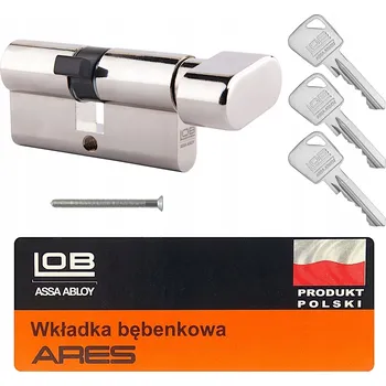 Vložka do dveří Vložka do zámku LOB 75 x 10 mm