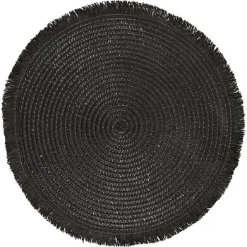 Intesi Podložka pod talíř černá 38cm boho