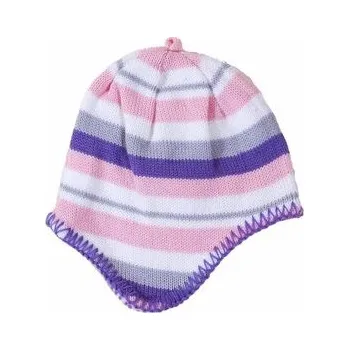 Pokrývka hlavy čepice pletená, Pidilidi, PD382, bílá - 3/5let