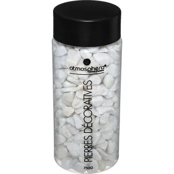 Přírodní kámen Bílé dekorační kameny 750 g