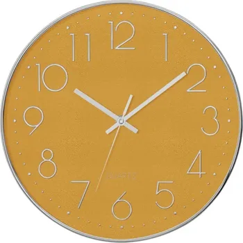 Hodiny Atmosphera Žluté hodiny Laure 30cm