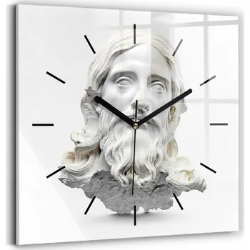 Hodiny Nástěnné hodiny SacroArte bílé 30 cm