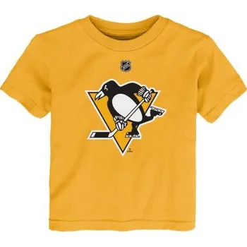Chlapecké tričko Outerstuff Dětské tričko Pittsburgh Penguins NHL Primary Logo Velikost: Dětské XL (14 - 16 let)