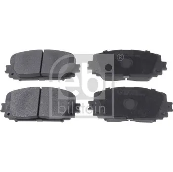 Brzdový systém Sada brzdových destiček, kotoučová brzda FEBI BILSTEIN 116401