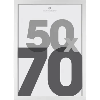 Rám na obraz Atmosphera Rámeček na fotografie, 50 x 70 cm, bílý