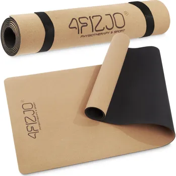 podložka na cvičení 4FIZJO YOGA MAT 4 mm korková