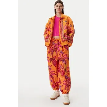 Pánská bunda adidas Bunda pro přechodné období FARM Premium JD6305 Oranžová Loose Fit XS