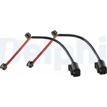 Brzdová destička Výstražný kontakt, opotřebení obložení DELPHI LZ0301