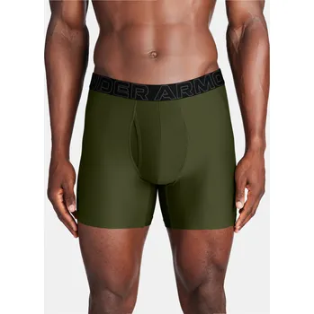 Boxerky Under Armour Boxerky M UA Perf Tech 6in 1pk-GRN - Pánské Under Armour kaki 2727925