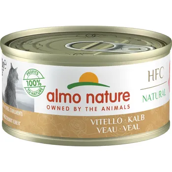 Krmivo pro kočku Almo Nature HFC Natural - Telecí 70g