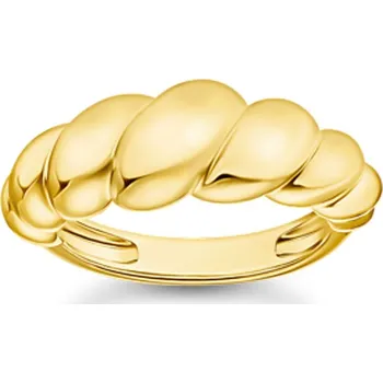 Prsten Thomas Sabo TR2494-413-39-56 prstýnek - organic forms gold plated