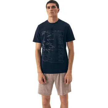 Pánské pyžamo Tmavě modré pánské pyžamo Surf - Henderson, tmavě modrá XL i41_9999954993_2:tmavě modrá_3:XL_