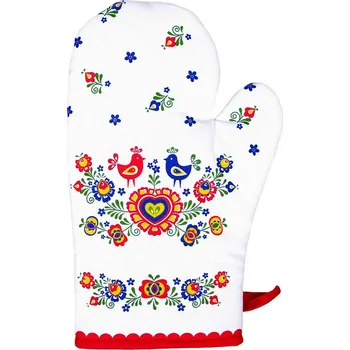 Chňapka Kuchyňská chňapka Folklór, červená