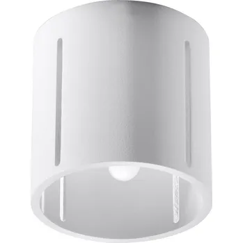 Stropní svítidlo bílé INEZ moderní kovové do obýváku, kuchyně a ložnice 10 cm