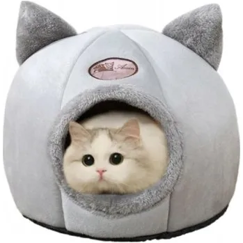 Mobilní telefon LIVEFY | Livefy pelíšek pro kočky Dreamy 33cm, šedý