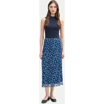 Dámská sukně Tom Tailor Denim Midi sukně 1045502 Modrá Regular Fit M