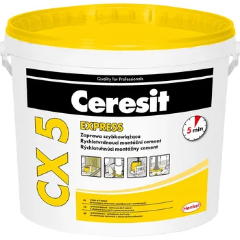 Průmyslové lepidlo Ceresit CX5 Montážní cement na Betonu 5 kg
