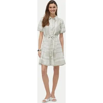 Dámské šaty Vero Moda Košilové šaty Dicthe 10303728 Béžová Regular Fit S