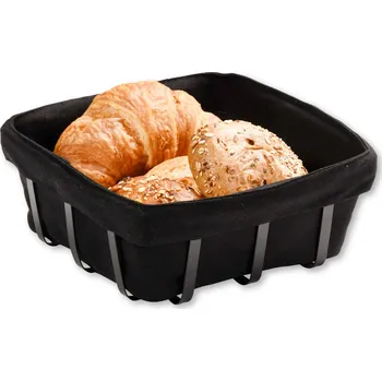 chlebník Košík na pečivo, ovoce, 22 x 22 cm, Kesper