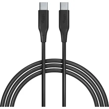 Datový kabel Datový kabel Allity AUC-02 USB-C/USB-C 2m 60W černý