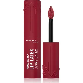 Přípravek na rty Rimmel Thrill Seeker Lip Latex tekutá rtěnka odstín 450 Majesty 6 ml