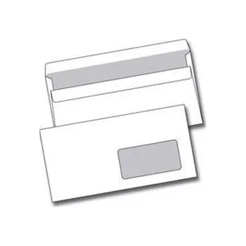 Obálka Chráněná dílna Azorella s.r.o. Obálka DL okénko, bílá, samolepící 110x220 mm, 50ks