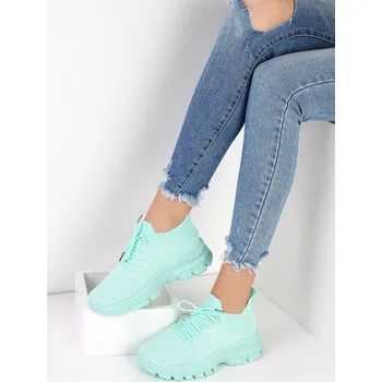 Dámské tenisky DoAndBe Mentolové tenisky J547-4GR Velikost: 39