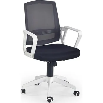 Ergonomická kancelářská židle Tasc šedá moderní otočná s područkami k pracovnímu stolu