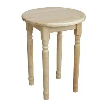 Jídelní stůl Dřevěný kruhový jídelní stůl 08 průměr 60cm
