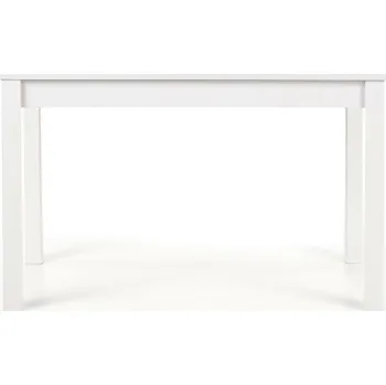 Jídelní stůl Jídelní stůl Weryks bílý moderní obdélníkový 120x68 cm minimalistický Intesi