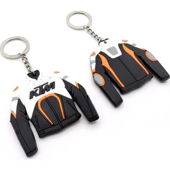 TXR Přívěsek na klíče bunda KTM bílá