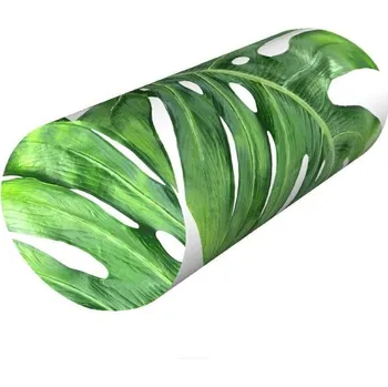 Polštář Dekorační válec Monstera 25x60 cm antialergický do obýváku Intesi