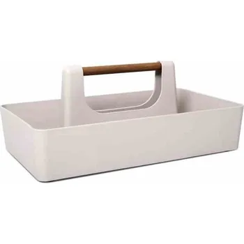 Úložný box Box z biokompozitu pro mlýnky, bílý