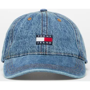 Pokrývka hlavy Kšiltovka Tommy Jeans Heritage Mid Denim Cap Denim Universal