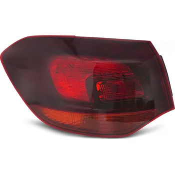 Zadní světlomet TUNING-TEC Zadní světlo OPEL ASTRA J 10-15 COMBI červené/kouřové LEVÉ TYC