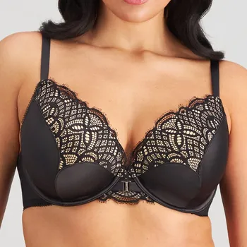 Podprsenka Pleasure State White Label - Grand Finale podprsenka vyztužená black 75G 83-2534