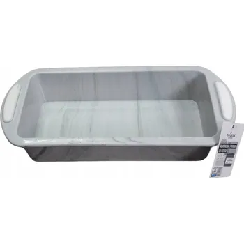 Forma na pečení SILIKONOVÁ FORMA NA BÁBOVKU / KEKS, 2 ks, šedá