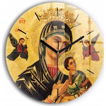 Hodiny Nástěnné hodiny žluté 60 cm