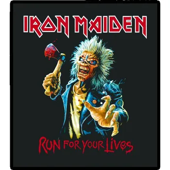 Nášivka nášivka na záda, zádovka Iron Maiden - Run For Your Lives