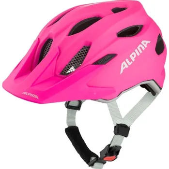 Cyklistická přilba Cyklistická helma Alpina CARAPAX JR. Shocking pink matt - S/M (50-55cm)